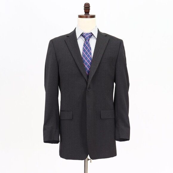 Banana Republic Other - Banana Republic 42L Gray Solid 2-Button Sport Coat Blazer Jacket O912